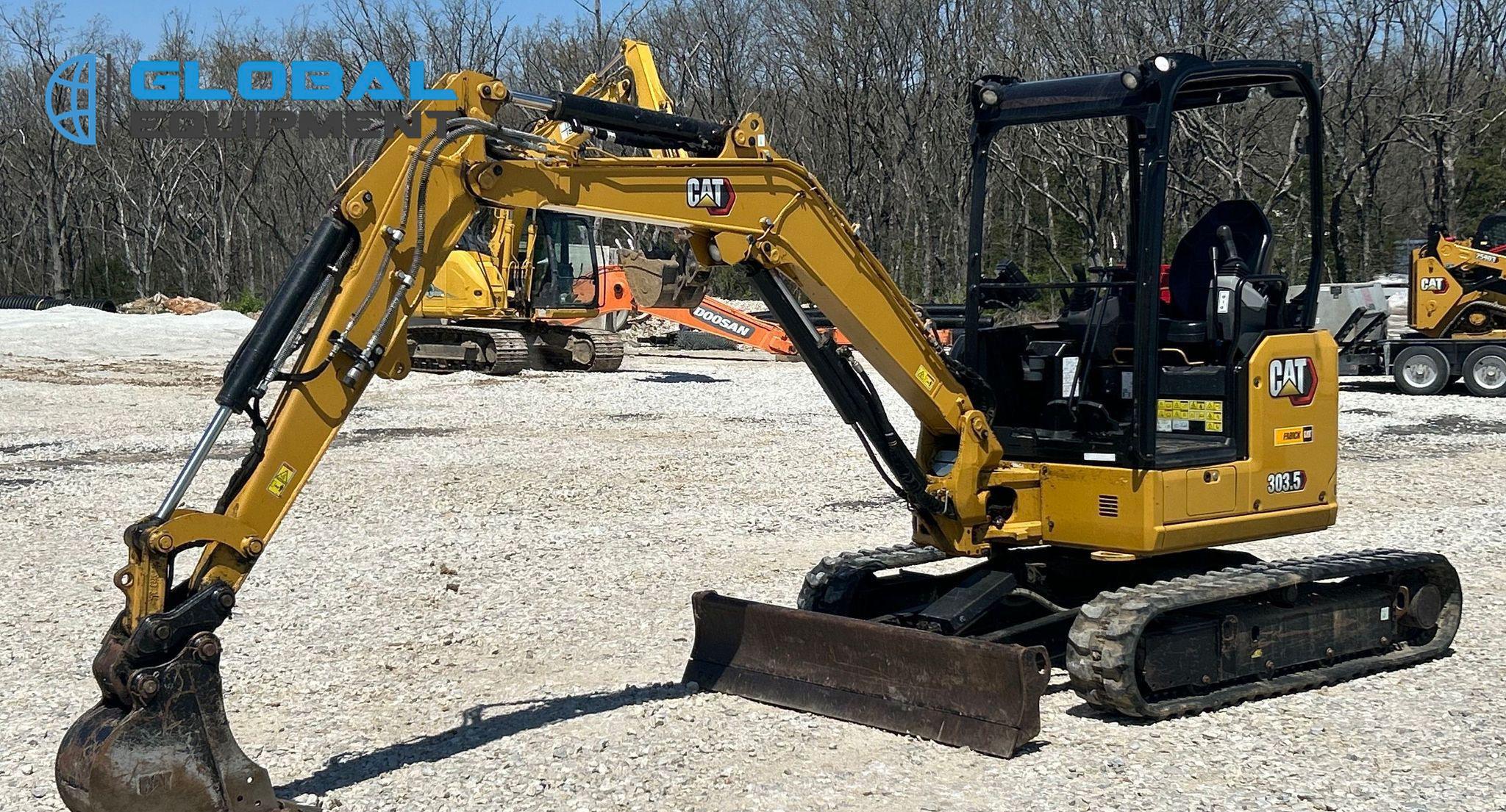 2020 Caterpillar 303.5 CR Mini Excavator