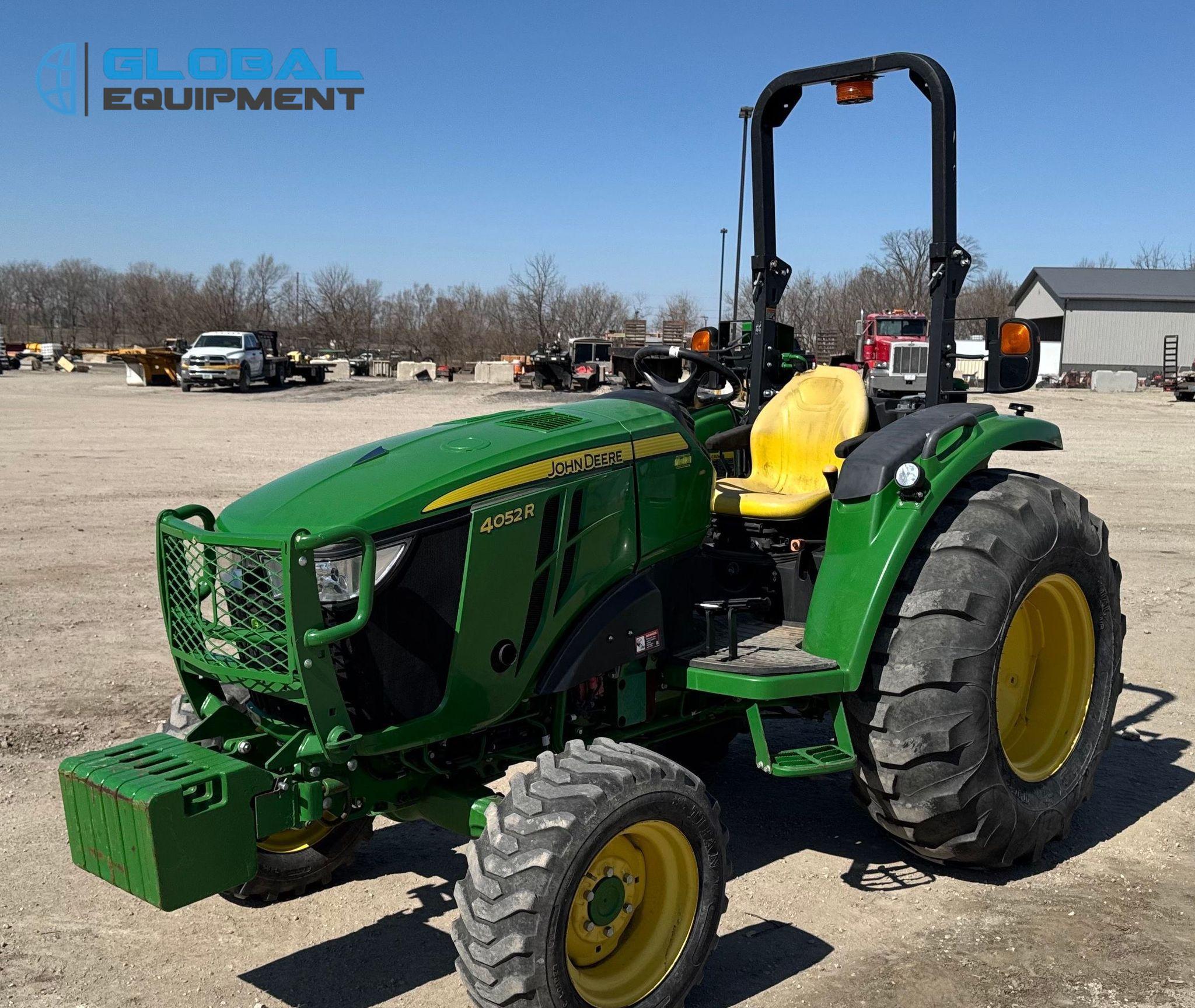 2019 John Deere 4052R MFWD Tractor
