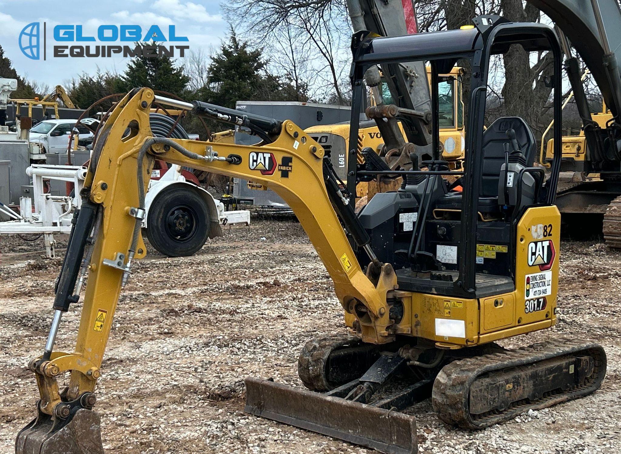 2022 Caterpillar 301.7 CR Mini Excavator